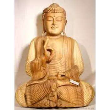 Wood Buddha Statue 